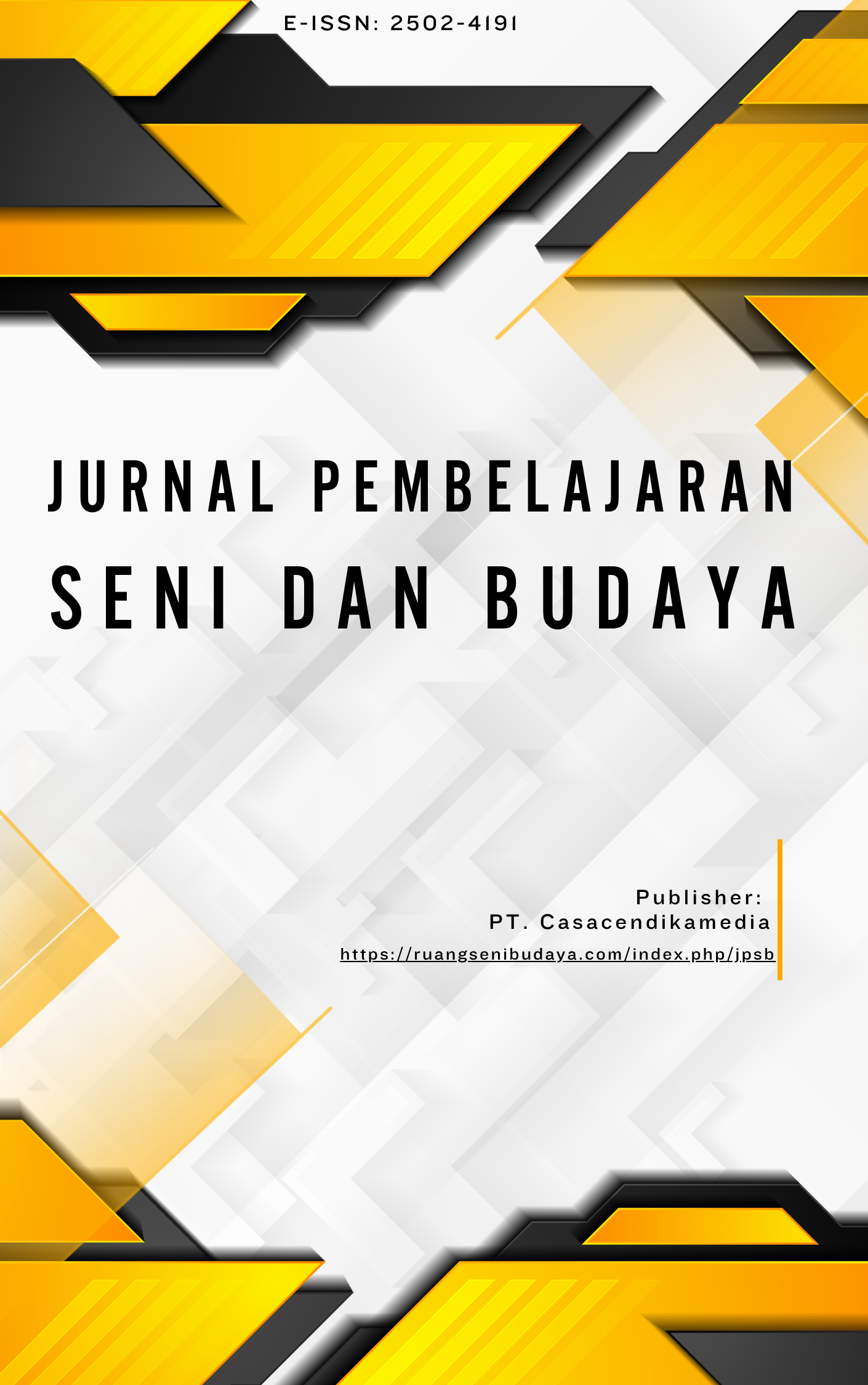 Jurnal Pembelajaran Seni dan Budaya